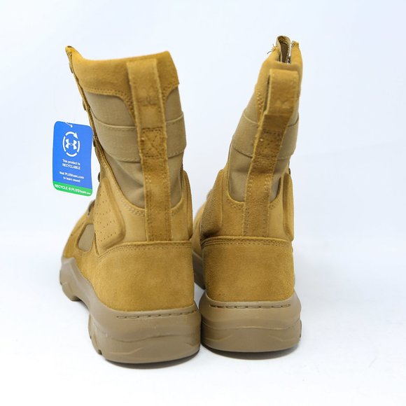 Under Armour FNP Tactical Military Boot Brown 12.5 1287352-728 Coyote Desert - Picture 6 of 12